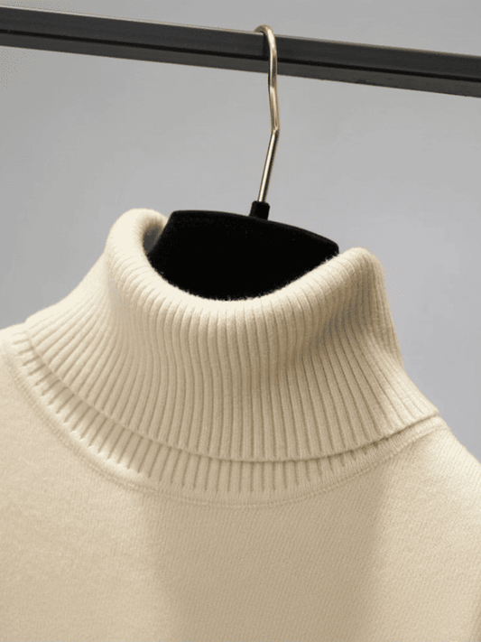 [Buy 1 get 2] Rubire Sweater – Soft Velvet & Foldable Turtleneck